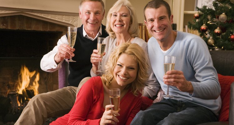 A small birthday dinner with family is both fun and sophisticated.
