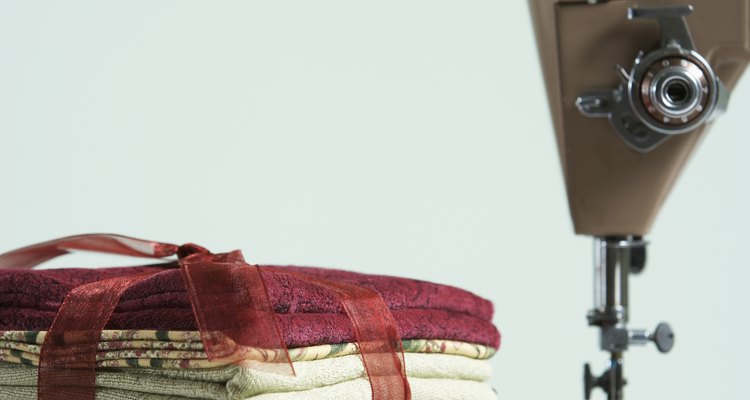 A sewing machine can make things easier, but is not required.
