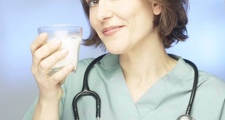 Milk gets the doctor's approval.