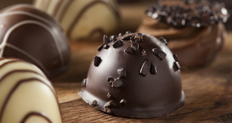 Gourmet Fancy Dark Chocolate Truffle Candy