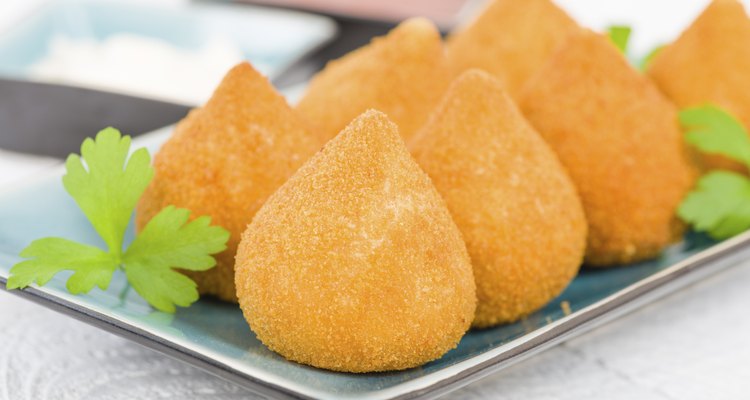 Coxinhas, excelente merienda al paso.