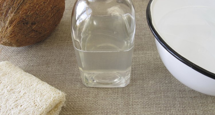 Coconut oil bath