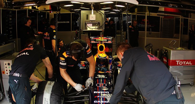 Pre-race testing is done by technical teams