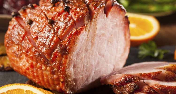 Traditional Sliced Honey Glazed Ham