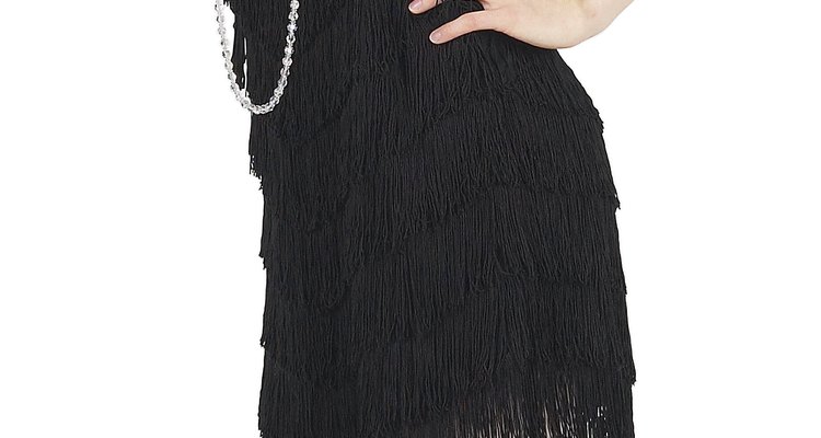 Embroidery and beads became fashionable.