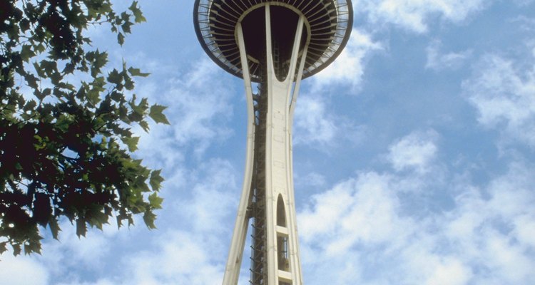 El icónito Space Needle fue construido para la feria mundial de 1962