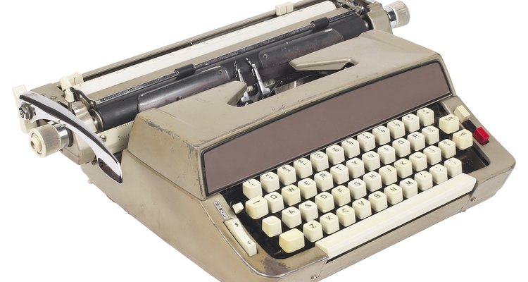 La máquina de escribir se ha utilizado desde fines del siglo XIX.