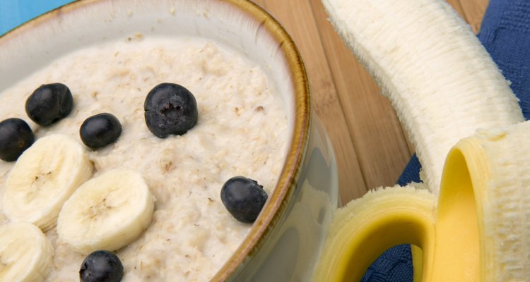 La avena forma parte de un desayuno rápido y saludable.