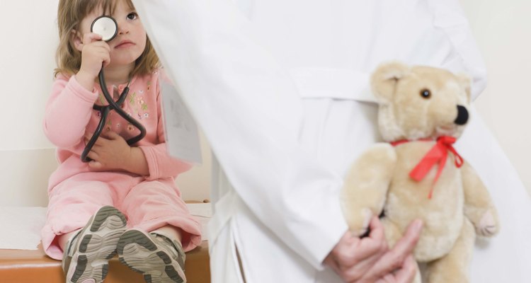 Kids get the chance to be a doctor in the game of Life.