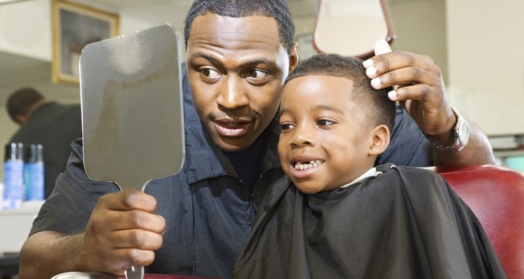 Use Sportin' Waves gel pomade to enhance the waves in your hair.