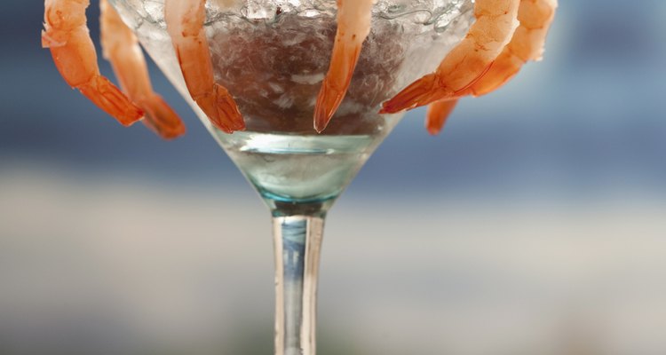 Camarões enrolados são bons para um coquetel de camarão, mas não necessariamente para outras receitas