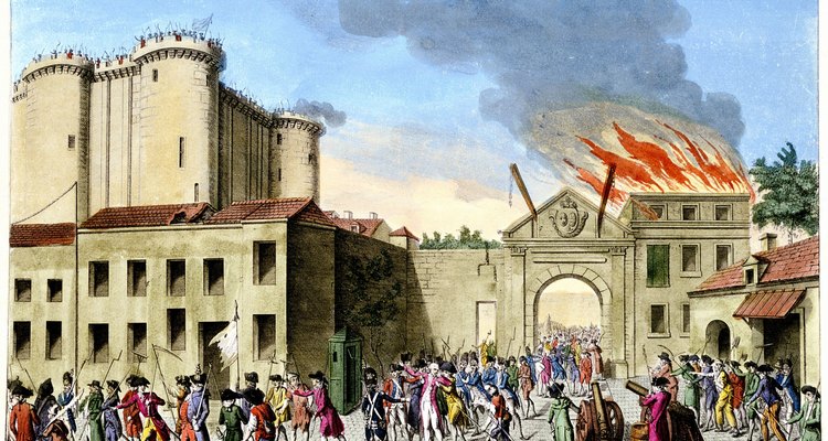 A Revolução Francesa ocorreu a partir de uma sangrenta evolução política em direção à democracia, impulsionada por tumultos entre as pessoas comuns
