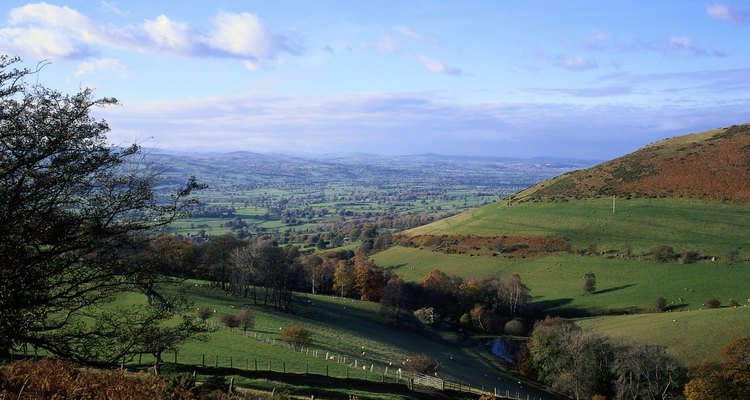 Moel Famau in Denbighshire, through which Offa's Dyke Trail passes.