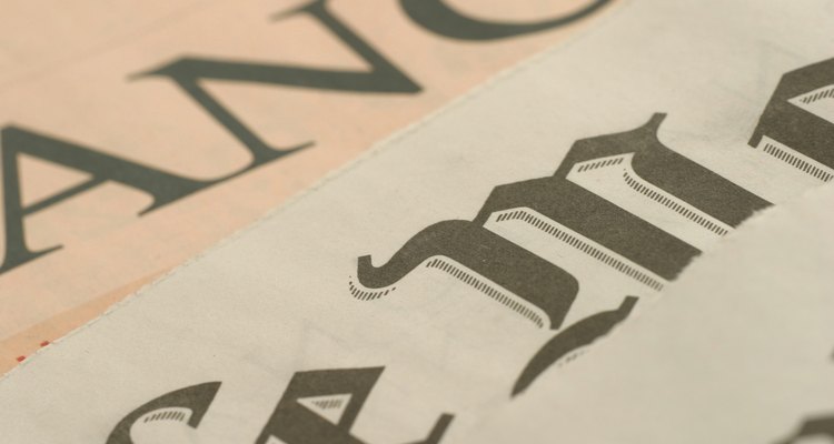 Focus on the use of fonts