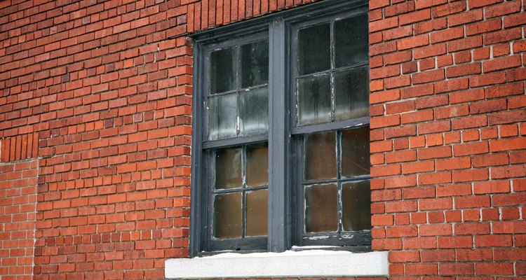 Double-pane windows are side by side in some buildings.
