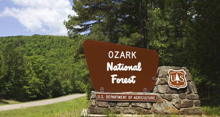 Las tierras del parque nacional cubren gran parte de las Ozarks.