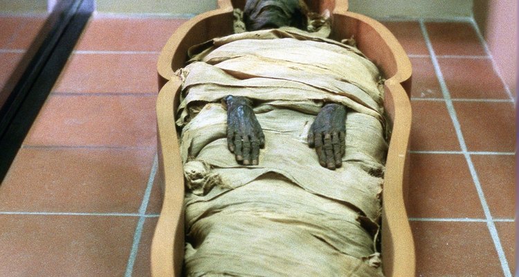 Algunas momias egipcias datan de miles de años.