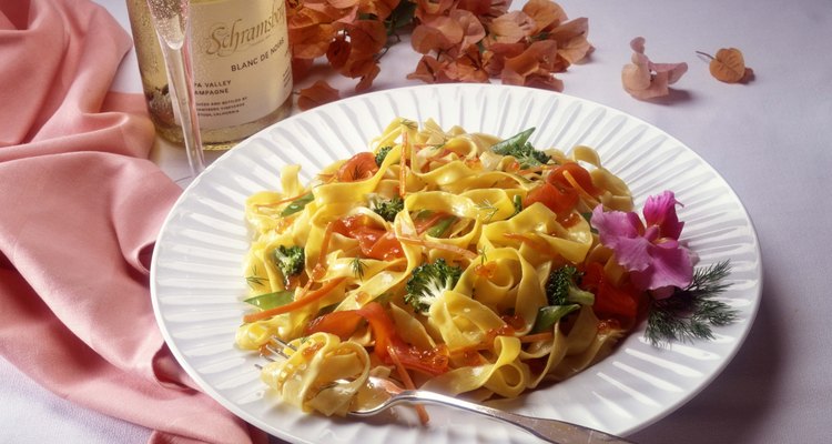 Fettuccine primavera