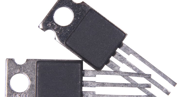TIP147 transistors are used in high-power circuits.