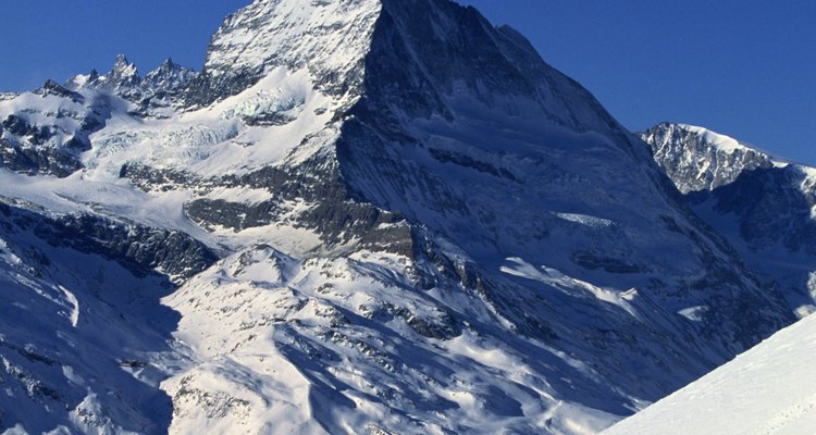 Matterhorn domina Zermatt, Switzerland.