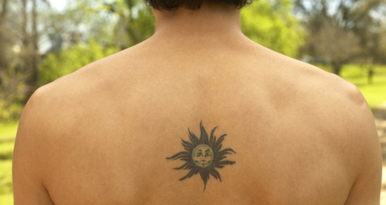 Tatuaje en la espalda.