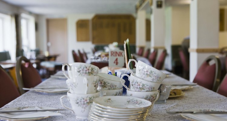 Older china is especially susceptible to rust stains.