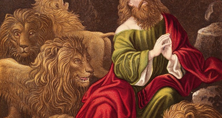 Mediante la oración a Dios y no a los hombres, Daniel se mantuvo seguro de los leones.