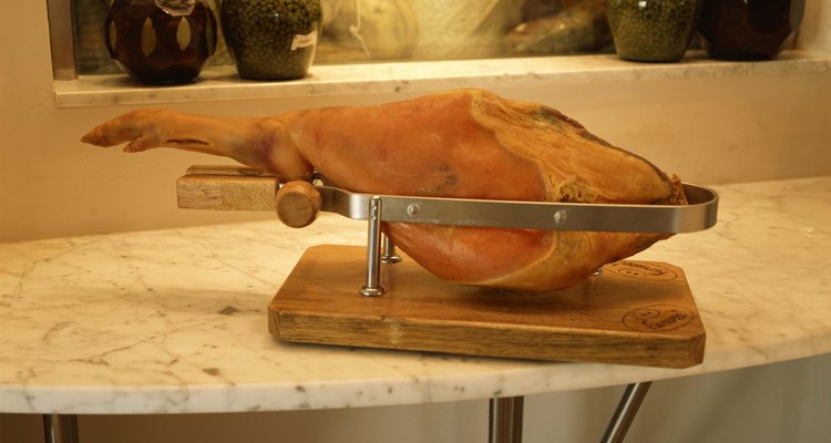 Start with a pork leg.
