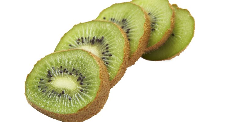 You can determine kiwi freshness by the outer appearance of the fruit.