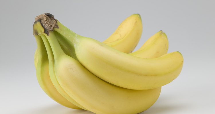 Los plátanos son una excelente fuente de fibra dietética.