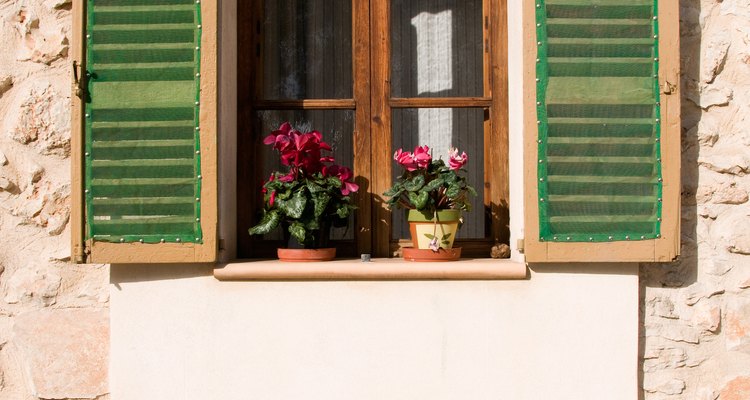 South-facing window sills weather faster than other windows.