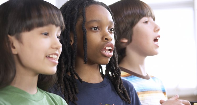 School choirs are often a popular extracurricular activity.
