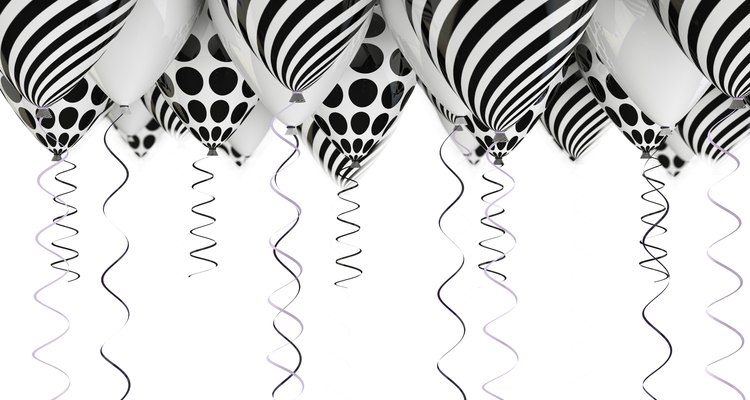 Black and White Party Decorations Ideas 