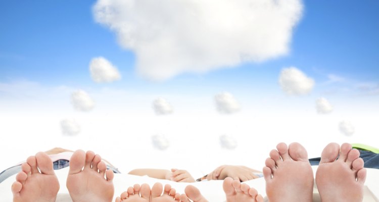 Experiment with your cake design and add other details, like feet.