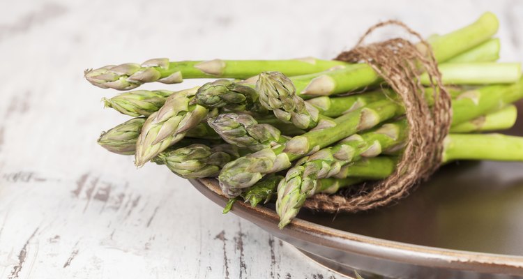 Fresh asparagus.