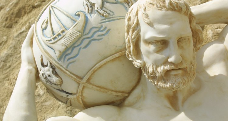 You can make your own Atlas stone with concrete and plaster of Paris