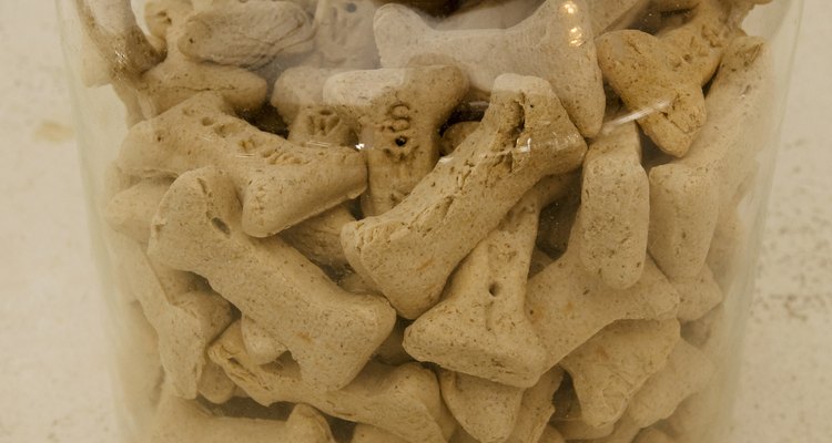 Use dog treats on a limited basis.