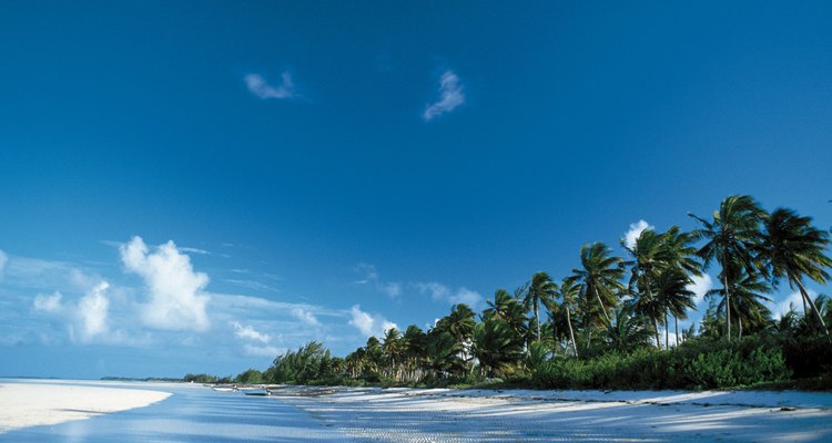 Playa en las Bahamas.