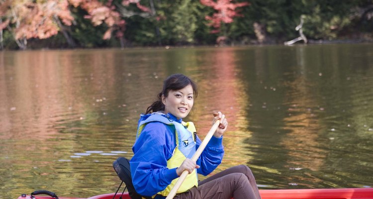 Fibreglass canoes are lightweight and sturdy.