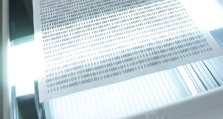 OCR software converts an image of a document to electronic text.