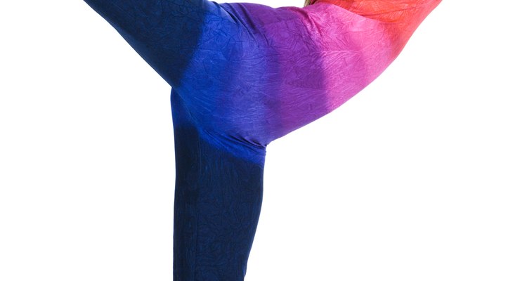 A dancer wears a bodysuit to allow for free movement.