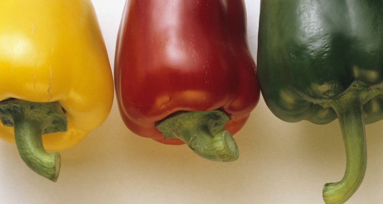 Red; Yellow & Green Bell Pepper