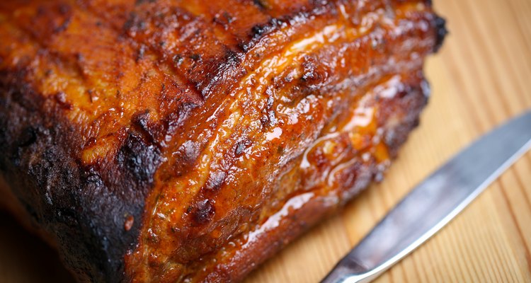 Roasted pork