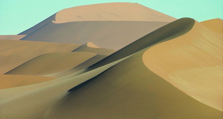 Loose sand blown to form a hill is a sand dune.