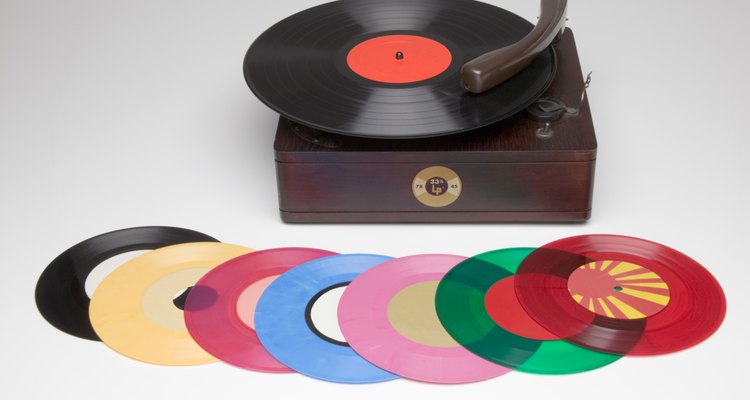 Los discos de vinilo están estrechamente relacionados con los años cincuenta.