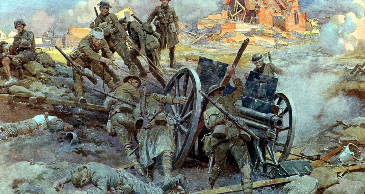 Five million Britons served in World War I.