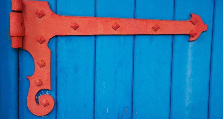 Hinges don't have to be just functional; they can also be decorative.
