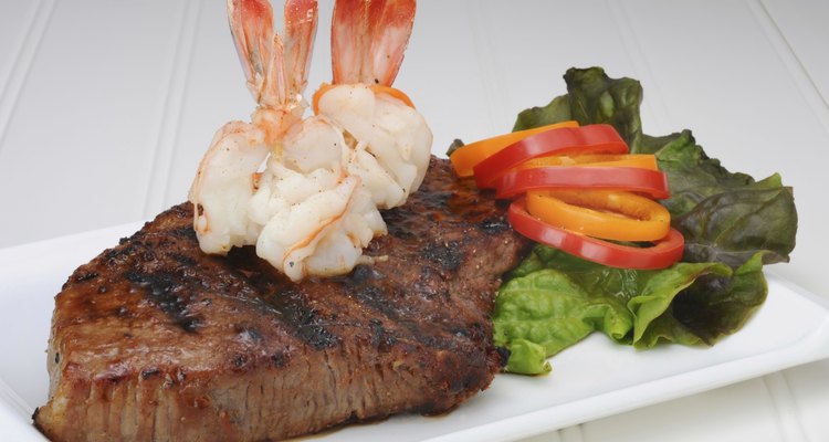 Steak and Shrimp.