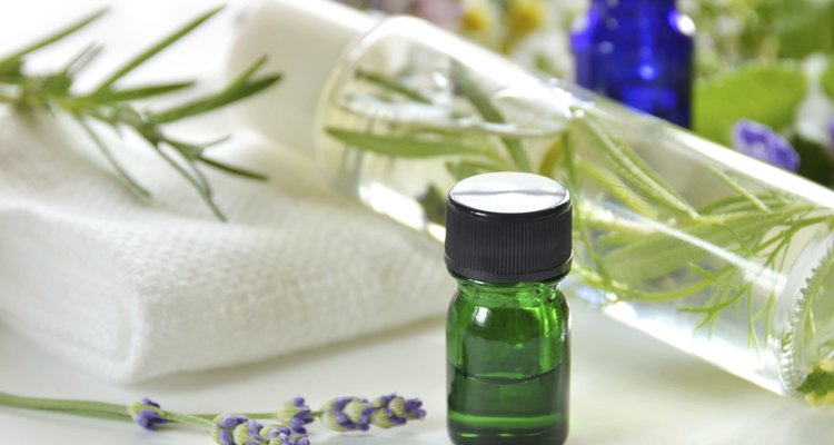 natural cosmetics and essential oils  for skin care