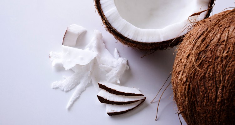 Coconut - close-up texture